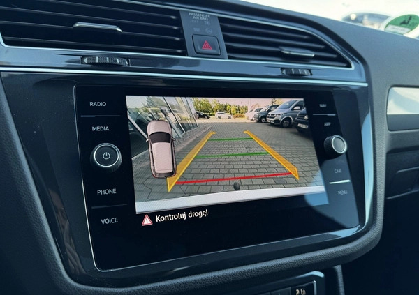 Volkswagen Tiguan cena 143900 przebieg: 109539, rok produkcji 2020 z Poręba małe 466